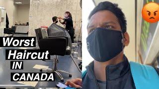 FIRST HAIRCUT IN CANADA | COST ? | EXPERIENCE #vlog #haircut #canada #money