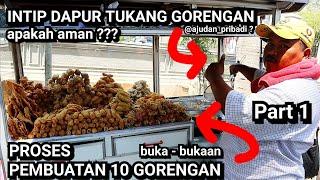 EKSKLUSIF !!! INTIP LANGSUNG DAPUR TUKANG GORENGAN BANG TASA YANG BAIK HATI - JAKARTA STREET FOOD