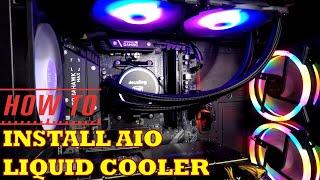 How to INSTALL CPU AIO LIQUID Cooler | Easy Guide | SEGOTEP BeCool 240s