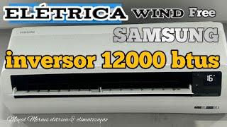 LIGAÇÃO ELÉTRICA, AR condicionado Samsung WIND FREE