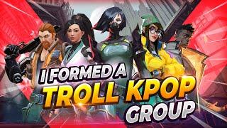 I Formed a Korean Troll Group in Valorant w/AminOnPC | VALORANT