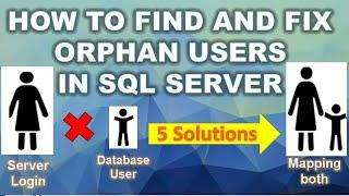 How to Find and Fix Orphan Users in SQL Server || Ms SQL