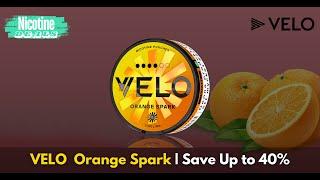 VELO Orange Spark Nicotine Pouches #velo #nicotinepouches