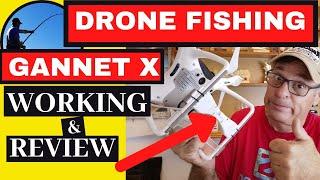 Drone fishing - Gannet X (Working and review)