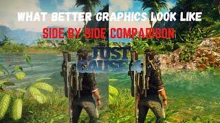 Just Cause 4 | What Better Graphics Look Like (Side By Side Comparison)