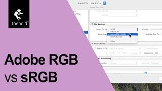 What is the difference between Adobe RGB and sRGB colour profile?