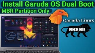 How to Install Garuda Linux on Windows 10 | How to Install Garuda Linux Dual Boot | For Low-End PC