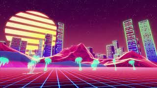 Synthwave 80's Type Retro City Neon Lights - Live HD Wallpaper  1HOUR