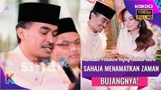 Tahniah! Pelakon Hefny Sahad Baru Sahaja Menamatkan Zaman Bujangnya!