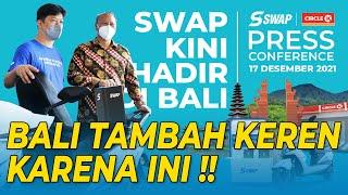SWAP Energi Indonesia & SMOOT Motor Listrik Pintar Kini Hadir di Bali