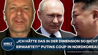 UKRAINE-KRIEG: "Ich hätte das in der Dimension so nicht erwartet!" Putins Coup in Nordkorea!