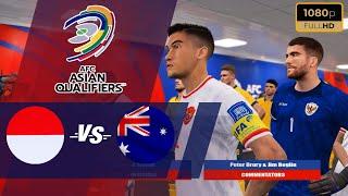 INDONESIA VS AUSTRALIA FIFA WORLD CUP QUALIFIERS 2026 - DEBUT OLE ROMENY - PES 2021