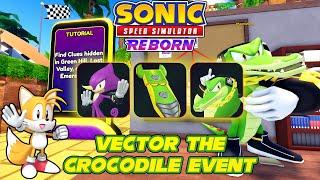 Unlocking Vector the Crocodile in Sonic Speed Simulator + All Clues Locations (Event Guide)