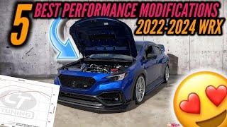 Top 5 Best Performance Modifications for 2022-2024 Subaru WRX | FA24 | BOOST | TURBO | FAST