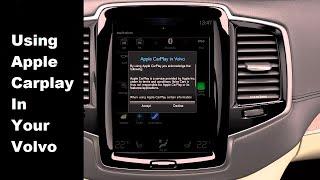 Volvo Tips on How to set up Apple CarPlay in your Volvo XC90,  Volvo XC60,  Volvo XC40, and...