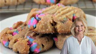 Unicorn Chip Cookies with Peanut Butter