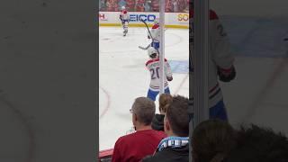 If at first you don’t succeed . . . Montreal Canadiens Juraj Slafkovský practices scoring from side