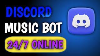 HOW TO MAKE DISCORD MUSIC BOT 24/7 WITHOUT CODING !