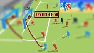 Super Goal - Soccer Stickman Gameplay - Levels (41-50)