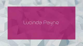 Lucinda Payne - appearance