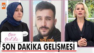 Fatih ile ilgili 5 aylık sır perdesi aralanıyor! - Esra Erol'da 9 Aralık 2024