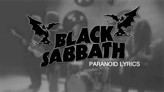 PARANOID - BLACK SABBATH lyrics (WITH VIDEO)