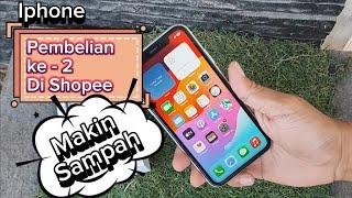 Pembelian ke-2 Iphone XR di Shopee  Makin Busuk ‼️Banyak Minus Langsung Retur #iphone #shopee