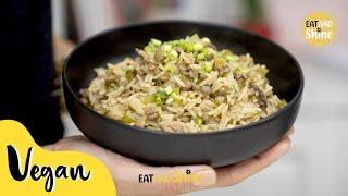 Rice with Mushrooms Recipe | Eat and Shine ️