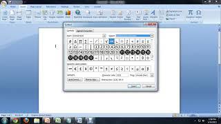 How to Insert All the Mathematical Symbols in Microsoft Word