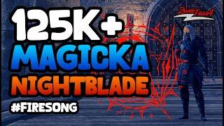 Magicka Nightblade | 125k+ DPS PvE Build | ESO - Firesong(Old)