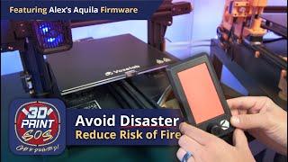 Reduce Risk of Fire on Your Voxelab Aquila with 3rd Party Firmware