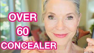 CONCEALER ROUND UP | MY TOP 3 BOTTOM 3 | NO CREASING? NO POWDER? | Over 60 Beauty