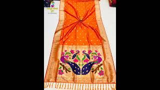 Soft Silk Paithani special collection | Rs. 1580+$ | Soft silk unique Collction’s | Wholesale price