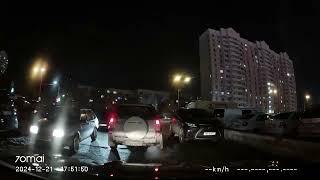 Driving in Moscow agglomeration: Котельники  - Текстильщики 21/12/2024 (timelapse 4x)