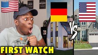 American Reacts to German Houses vs American Houses