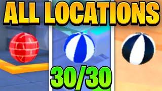 How To FIND ALL 30 BEACH BALL LOCATIONS In Roblox Toilet Tower Defense! SUMMER EVENT!
