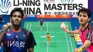 Chico Wardoyo (INA) VS  Priyanshu Rajawat (IND) | Round Of 32 Li Ning China Masters Badminton 2024