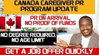 CANADA CAREGIVER PILOT PROGRAM 2024 UPDATE | GET A JOB OFFER QUICKLY