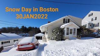 Snow Day in Boston 30JAN2022