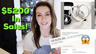 $5200 in Sales Last Month on Ebay! What Sold & How I Doubled My Sales in 30 Days