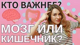 КИШЕЧНИК - ВТОРОЙ МОЗГ?! кто важнее: мозг или кишечник?