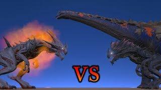 Alpha Reaper King VS Reaper Queen & Titanosaur || ARK || Cantex