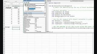 Using Worksheet Functions in VBA