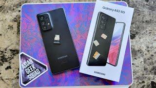 Samsung Galaxy A53 5G - How to use microSD and SIM card and dual SIM