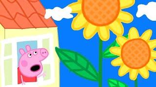 Riesige Blumen in Peppas Garten  Cartoons für Kinder  Peppa Wutz Neue Folgen