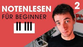 NOTENLESEN - Klavier lernen - Theorie-Basics [2] | Noten lernen