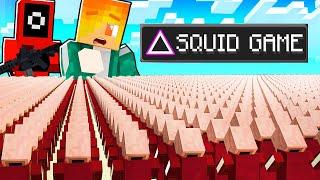 1.000.000 Dân Làng Trở Thành Lính Squid Game Trong Minecraft