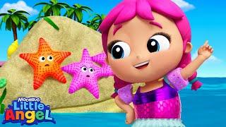 Twinkle Twinkle Little Star (Mermaid Version) | Little Angel And Friends Kid Songs