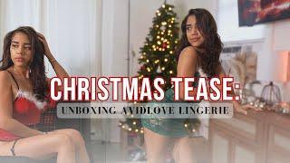 Holiday Lingerie Try-On: Unwrapping the Magic with Dreya