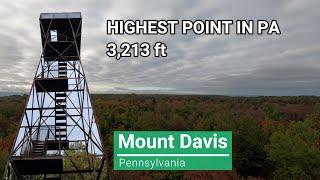 Mt Davis, Highest Point in Pennsylvania - 5.4 mile loop hike